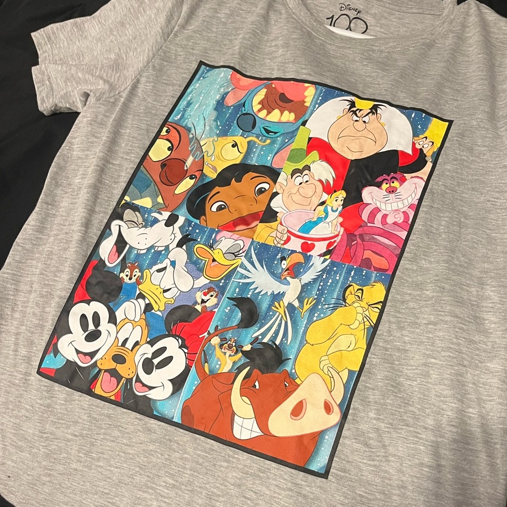 Disney 100 anniversary shirt ladies Large